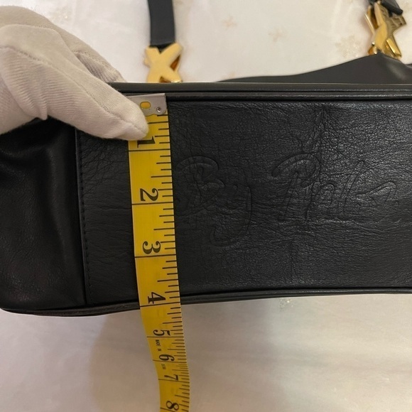 PALOMA PICASSO black soft leather shoulder bag - Picture 15 of 17